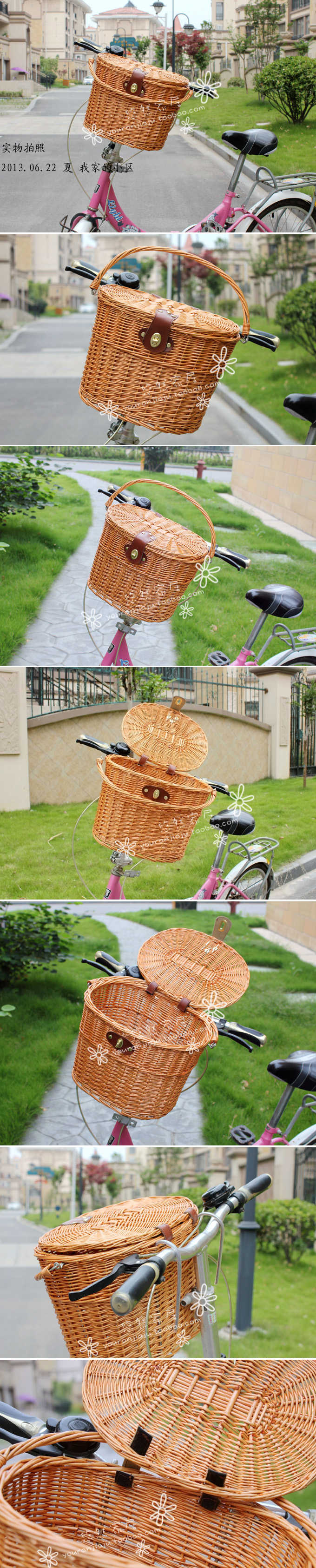 Panier pour vélo en vigne - Ref 2255655 Image 10