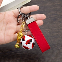 Красная кожаная веревка + электрический красный шар + золотая чашка