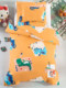 Kindergarten Three-Piece Quilt Set Without Core, Pure Cotton Quilt Cover, Cushion Cover, Pillowcase, Children's Bedding for Spring, Autumn, and Winter