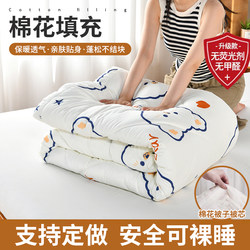 Xinjiang Cotton Quilt Winter Pure Cotton Quilt Warm Student Dormitory Single Air-Conditioned Quilt Core Mattress Spring and Autumn Thickened Bedding