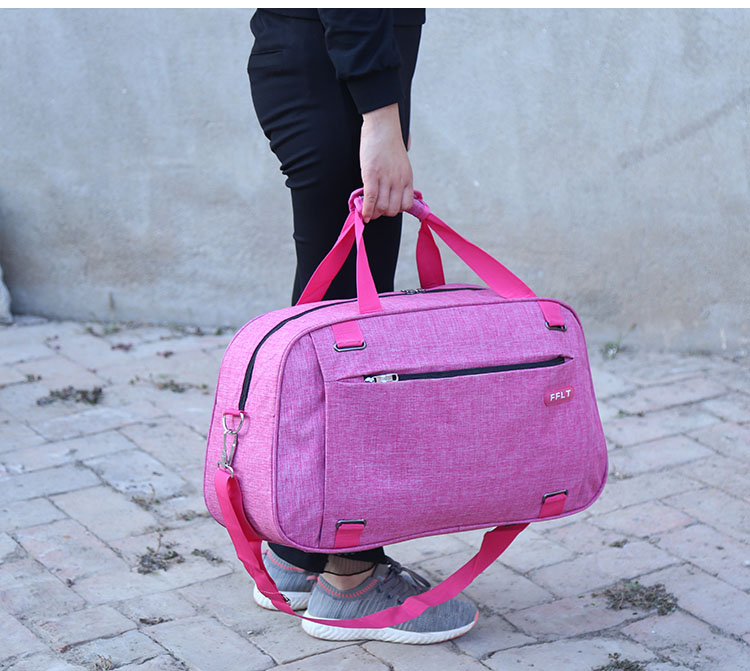Mới thời trang Hàn Quốc di động túi du lịch vai nữ quần áo khoảng cách ngắn túi duffel túi du lịch túi thể thao nam túi đựng đồ cá nhân