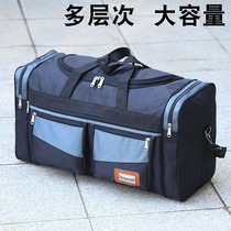 Extra large capacity travel bag carrying luggage bag for men and women outdoor travel back packaging clothes bag foldable waterproof cloth