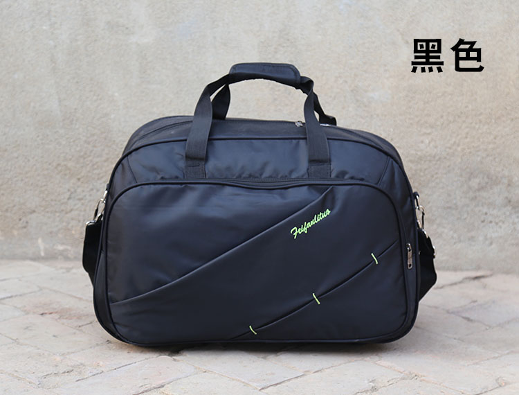 Túi du lịch di động dung lượng lớn nam và nữ túi duffel thể thao ngoài trời được sản xuất phiên bản tiếng Hàn của vai túi Messenger khoảng cách ngắn vali keo du lich