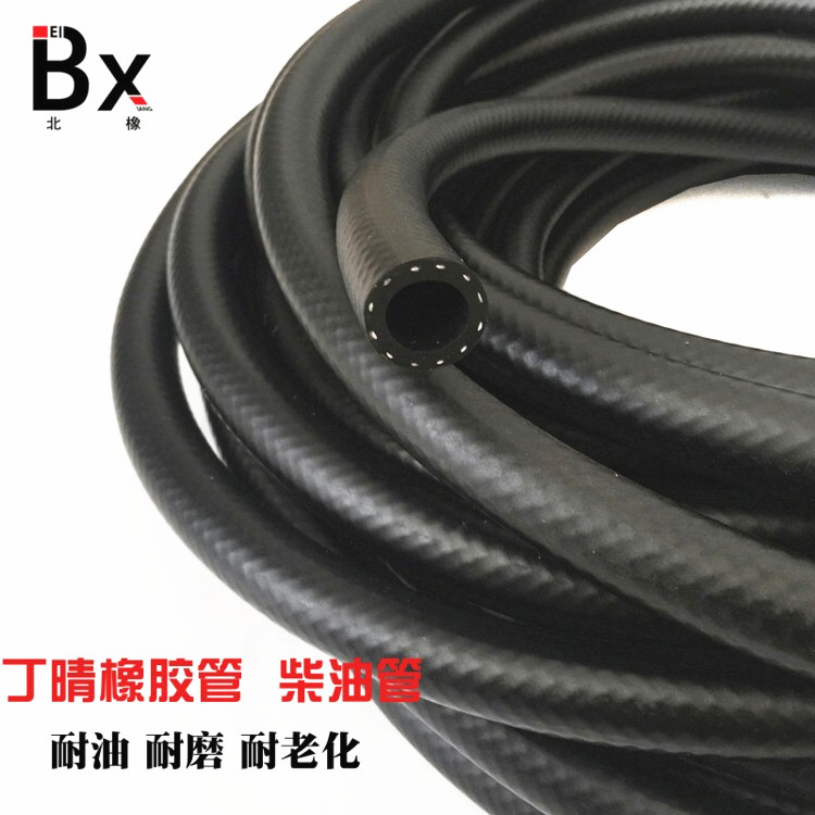 Ting Sunny Rubber Tubing Inner Diameter 8 10 12 16mm Car Corrosion Resistant High Temperature Resistant Black Rubber Diesel Hose
