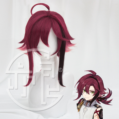 taobao agent 亦良 The original god Yuanshen rice wife style male boy teenager Luye Yuan 平 cosplay wig style fake hair