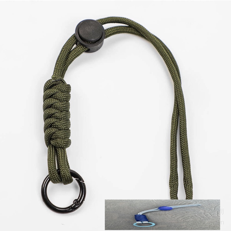 Edc Military Enthusiasts' Phone Lanyard Keychain Strap Anti-Drop Anti-Loss Camera Fishing Braided Wrist Paracord Hook Edc Military Enthusiasts' Phone Lanyard Keychain Strap Anti-Drop Anti-Loss Camera Fishing Braided Wrist Paracord Hook