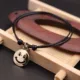 Phiên bản tiếng Hàn của vòng tay mặt cười đơn giản cá tính, một đôi bạn gái có dây đeo vòng tay tốt, đôi bạn nam và nữ có thể được điều chỉnh - Vòng chân