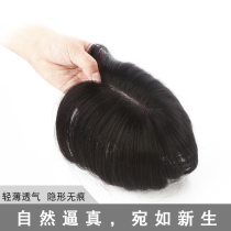 Phyllis hand-woven head wig piece real hair top replacement block invisible thin section men and women grab specials