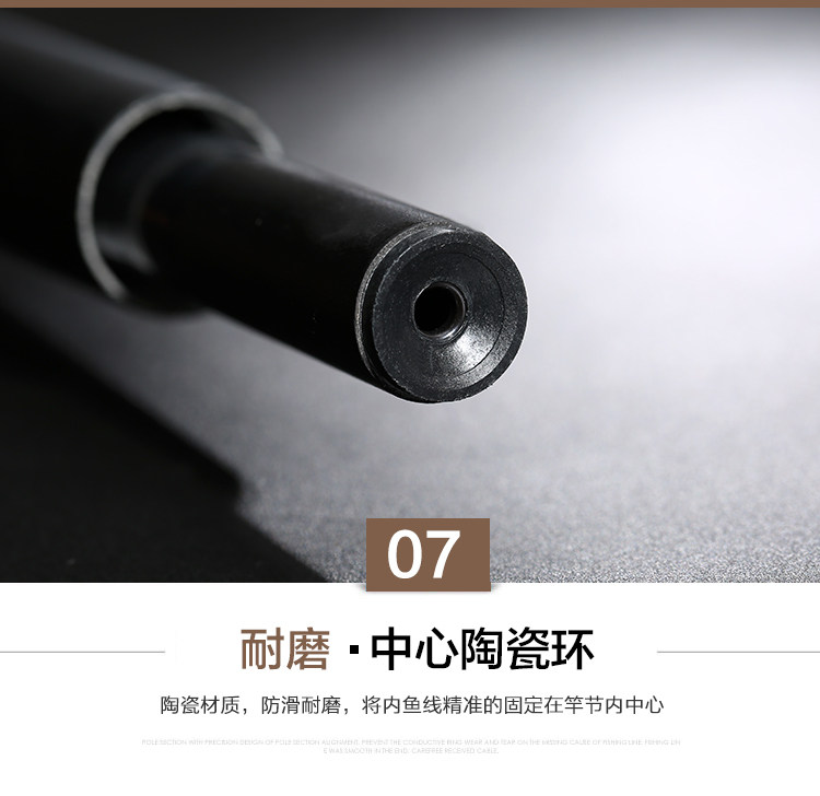 Передает полюсе 中通杆碳素内走线鱼竿手竿钓鱼竿拍杆3.64.5中通一体杆两用杆