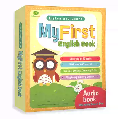 Small people talking pen book sets of the English cognitive book 10 copies baby Children child
