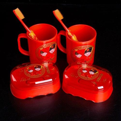 Креативный комплект для влюбленных для домашнего использования, мыло, мыльница, зубная щетка, ополаскиватель для рта