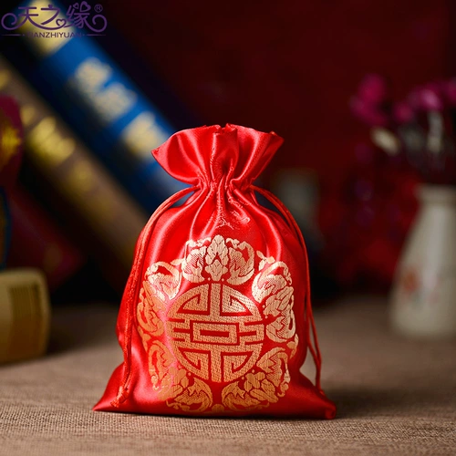 天之缘 Брак привет сахарная сумка для ткани творческая китайская парла