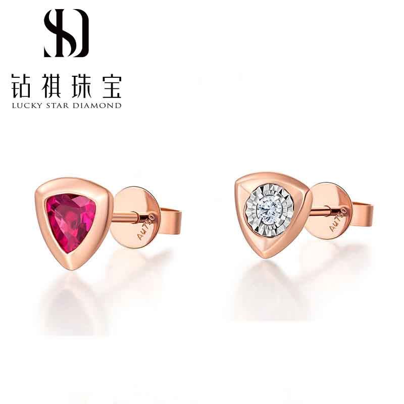 The Diamond Jewels Are All Like 18k Rose Gold White Gold Platinum One Two Meters White Show Love Fashion 100 Hitch Needle