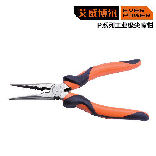 Aiwei Boer 101416 Hardware Tools High Quality 6160CR-V Material P Series Industrial Needle-Nose Pliers