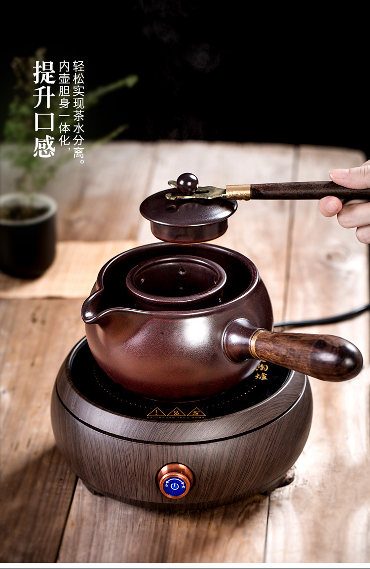 Electric TaoLu boiled tea pot set ceramic pu 'er tea Electric burn boil tea stove kung fu tea kettle