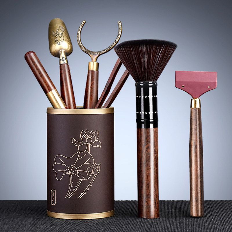 Kung Fu Tea Set Accessories Tea Clip Tea Ceremony 6 Six Gentleman Set Tea Tool Supplies Tea Cup Tea Tweezers