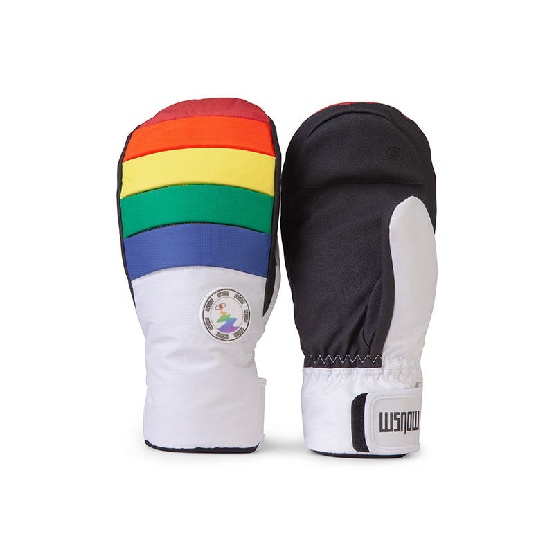 WS Ski Gloves Smolts Inside Five Fingers Waterproof Warm Comfort Ski Gloves Men And Women Universal Outdoor Gloves