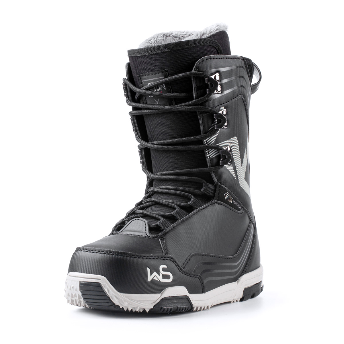 WS Veneer Ski Shoes Men And Women Universal All-round All-round Full Territory Flat Flower Lettering Veneer Shoes Veneer Ski Boots Snowshoes