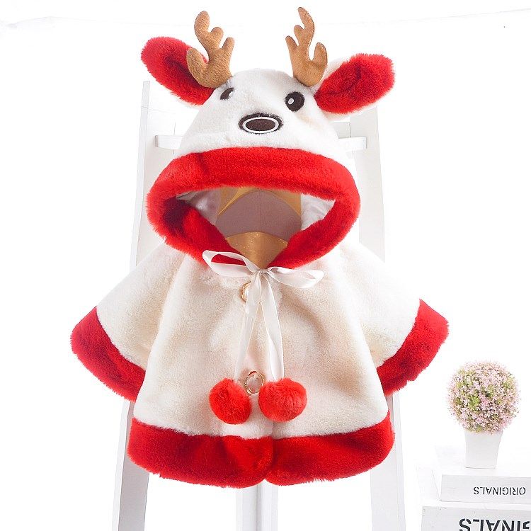 Newborn baby cape cape 2020 new baby thick warm sweater autumn and winter jacket windproof jacket