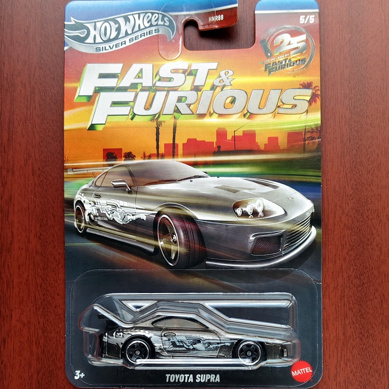 Hot Wheels Toyota Supra Alloy Sports Car Fast and Furious Series Hot Wheels Toyota Supra Alloy Sports Car Fast and Furious Series
