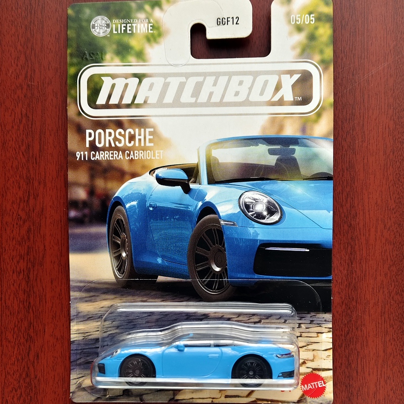 Matchbox Porsche 911 Carrera Alloy Sports Car City Hero Transportation Series Theme Model Simulation