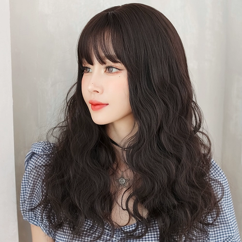 Летний кудрявый парик, волнистый шлем, придает объем, популярно в интернете