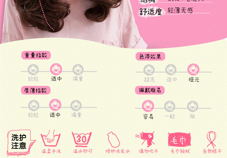 Perruque      Les cheveux longs - Ref 2611487 Image 36