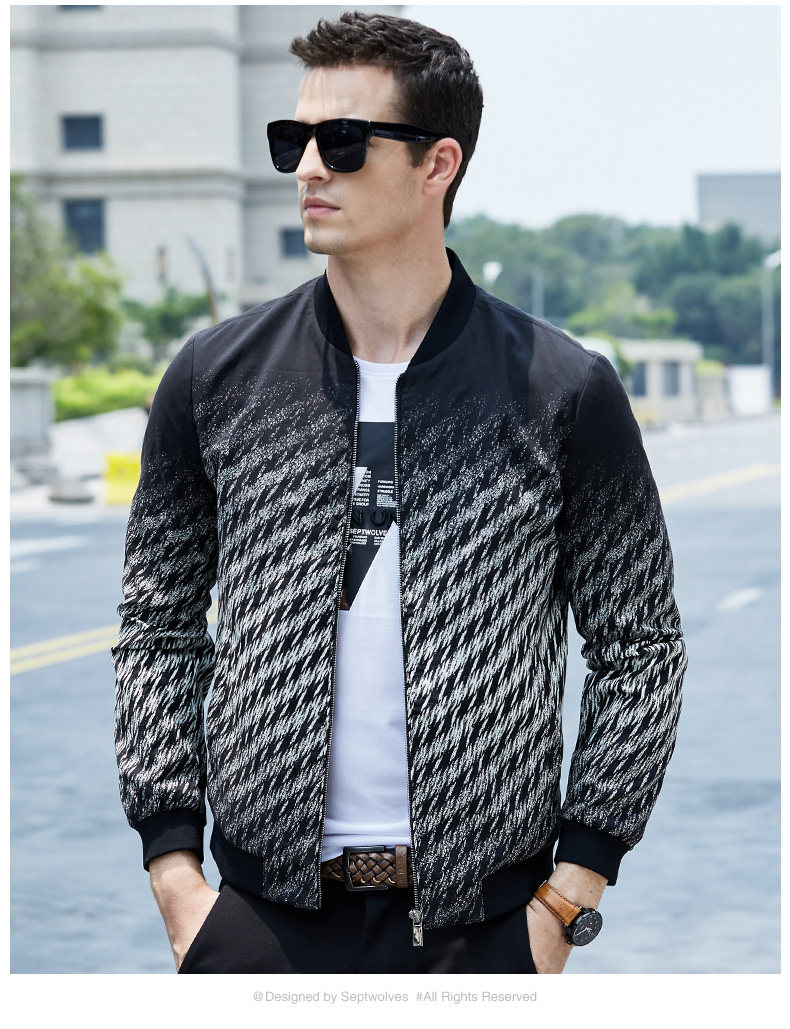 Blouson homme SEPTWOLVES    manches longues - Ref 3118615 Image 11