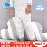 Liying quần áo bé trai mùa thu quần cotton bé gái mùa xuân đồ lót trẻ em quần ấm 2 tải 2019 - Quần áo lót