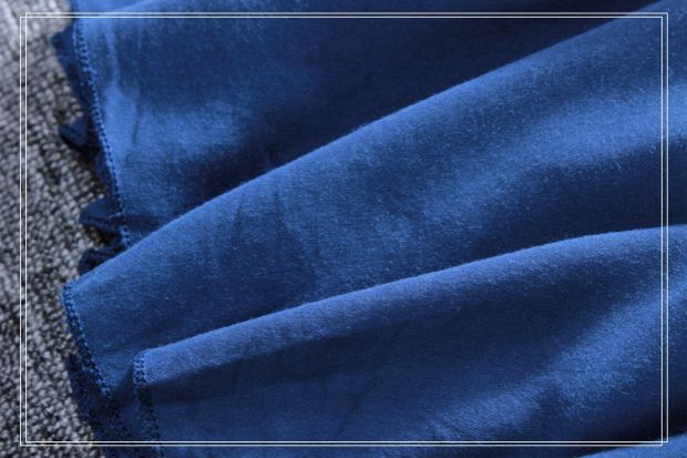 Han Fan Wenyi nhỏ tươi co giãn dây rút cotton lụa đu lớn nửa váy Xia Bo Xiaian cotton và váy lụa - Váy chân váy chấm bi