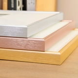 Картина из алюминиевого сплава в рамке с узкими краями, настенная подвеска на заказ, металлическая рамка, украшение любого размера, внешняя рамка формата А4, фоторамка