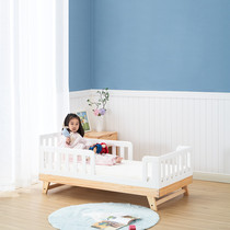 新款实木婴儿床拼接大床宝宝儿童床过渡床早教幼儿环保推荐午休床