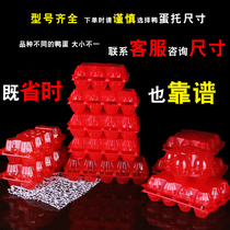 6 pieces 10 pieces 12 red plastic plastic egg tray egg rack raw egg gift packaging box