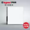 Legrand double-cut switch Household concealed wall One-open double-cut switch Single-open two-three-four-open double-cut switch