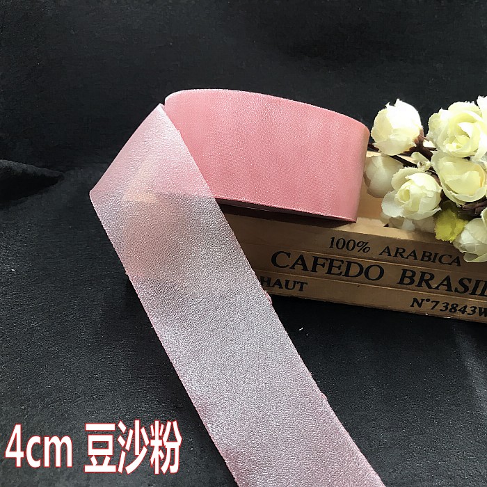 Toàn bộ giá Dải màu sọc sọc với ruy băng sợi tuyết DIY tiara kẹp tóc 6CM Starlight sợi mây sợi ngọc trai - Phụ kiện tóc hộp kẹp tóc cho bé gái