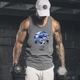 AR anh em vest mùa hè cơ bắp mới thể thao nam căng bông thể dục vest thoáng khí thời trang vest bộ vest nam trung niên