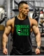 New Hulk tập thể hình chuyên nghiệp thể hình vest thể thao cản trở bông lỏng nam mồ hôi tay áo cotton áo ba lỗ