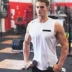 Mùa hè mới nam nhanh khô chạy thể dục thể thao giải trí cotton cổ tròn áo bóng rổ - Áo vest cotton áo lông cừu Áo vest cotton