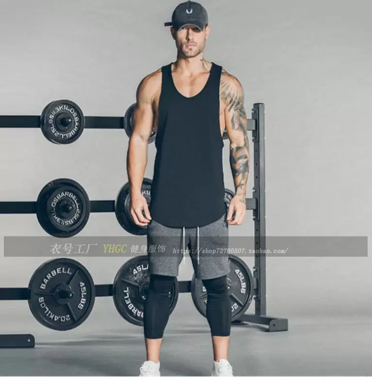 AR anh em vest mùa hè cơ bắp mới thể thao nam căng bông thể dục vest thoáng khí thời trang vest