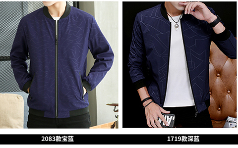 Áo khoác nam cộng với size to 2018 xuân mới buông lơi thu đông và đông nam 30-40 tuổi áo khoác công sở giản dị 35 áo bò nam