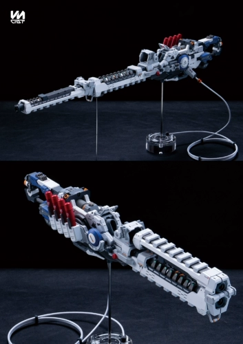 VN CAST 1100 GK Белые модели морского скота и пистолетов частиц не требуют скелета