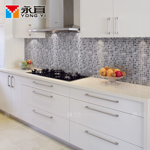 Черно -разум натуральный камень мраморная мозаичная наклейка на стенах