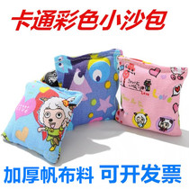 Sandbags children throw sandbags kindergarten primary school students handmade canvas cassia sandbags outdoor sports team building throwing