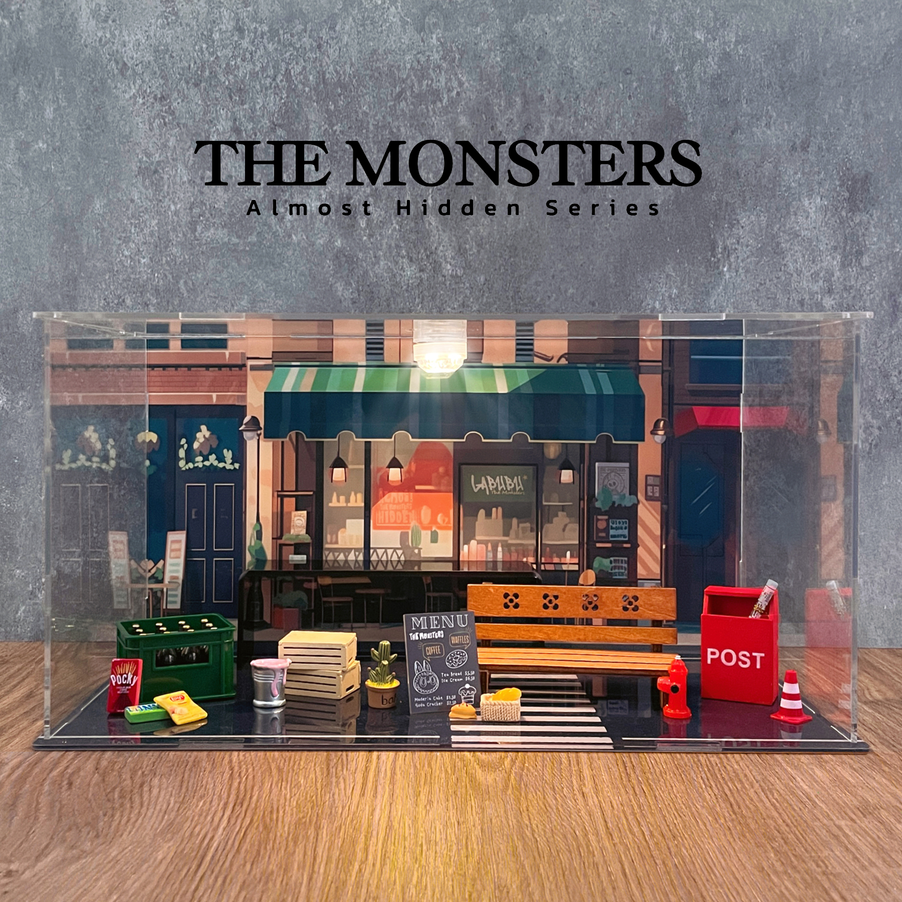 THE MONSTERS拉布布LABUBU盲盒：看不见我？那就藏起来吧！