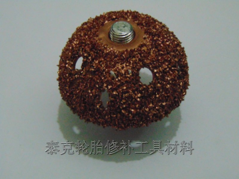 US Imported Tire Rubber Grinding Head Coarse Grain Bowl-shaped Grinding Head Vacuum Tire Repair Polish 53 * 26