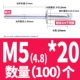 M5*20 (100)
