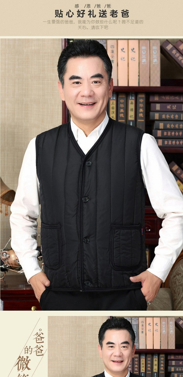 Mùa thu và mùa đông cũ cộng với áo nhung cotton dày cũ Bộ đồ vest cotton rộng cỡ lớn áo ba lổ