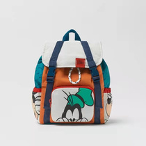Z family new MI chim small school bag Baby double shoulder backpack kindergarten 3-5-year-old cartoon Mickey Mouse collage light bag