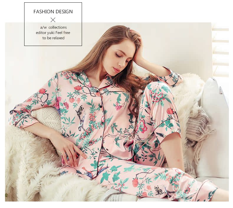 Pyjama pour femme à manches longues - Ref 2987799 Image 17