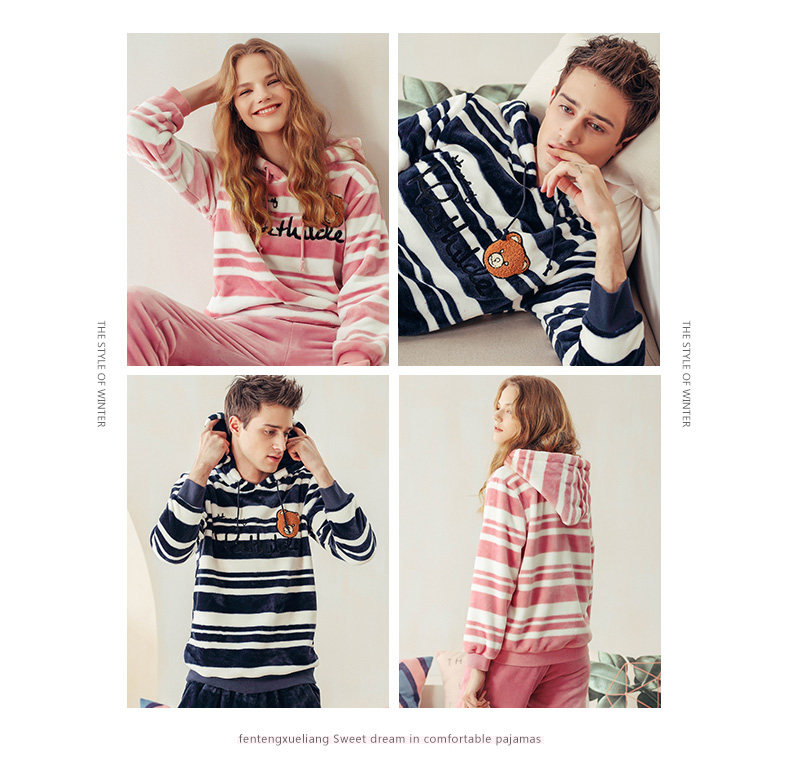 Pyjama mixte en Polyester Polyester  à manches longues - Ref 3004480 Image 21